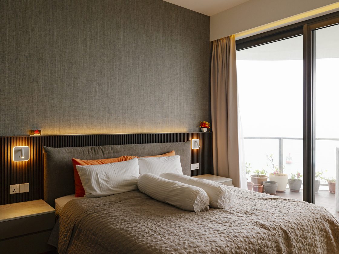 Bedroom and living spaces by Creo Studio